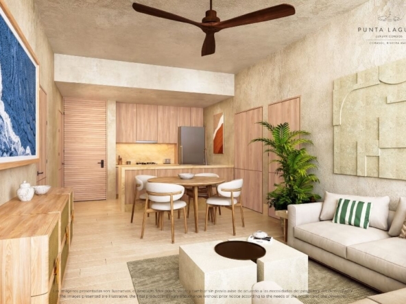 Playa del Carmen: Condos in a golf course in the gated community