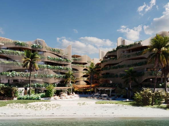 Oceanfront condos tulum