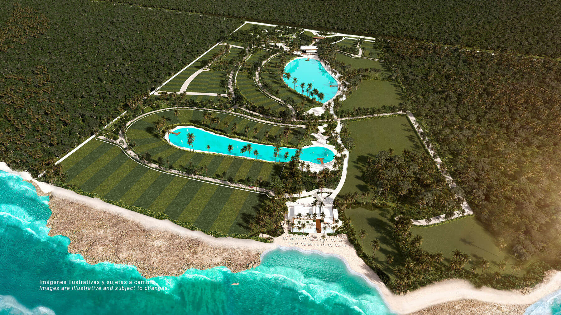 Playa del Carmen Beach and Lagoon Lots