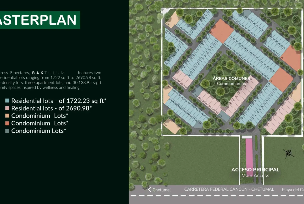 Bak Tulum Residential Lots for Sale